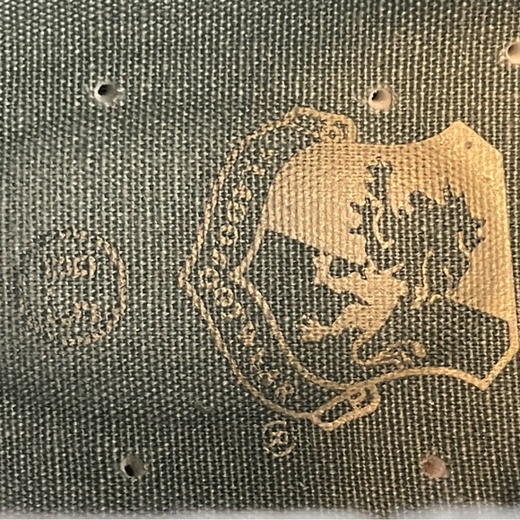 Men's Olive Canvas High-Top Sneakers - Picture 9 of 10